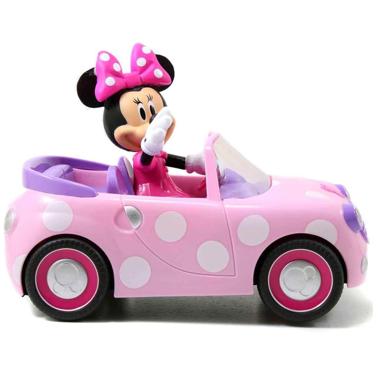Simba Minnie Mouse Remote Control Roadster - Pink 1:24 Scale Vehicle for Kids 6