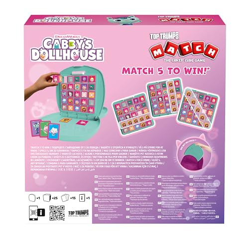 Top Trumps Gabby's Dollhouse Match Card Game for Kids 10