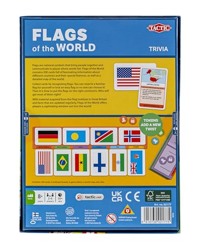 Tactic Flags of the World Card Game 7