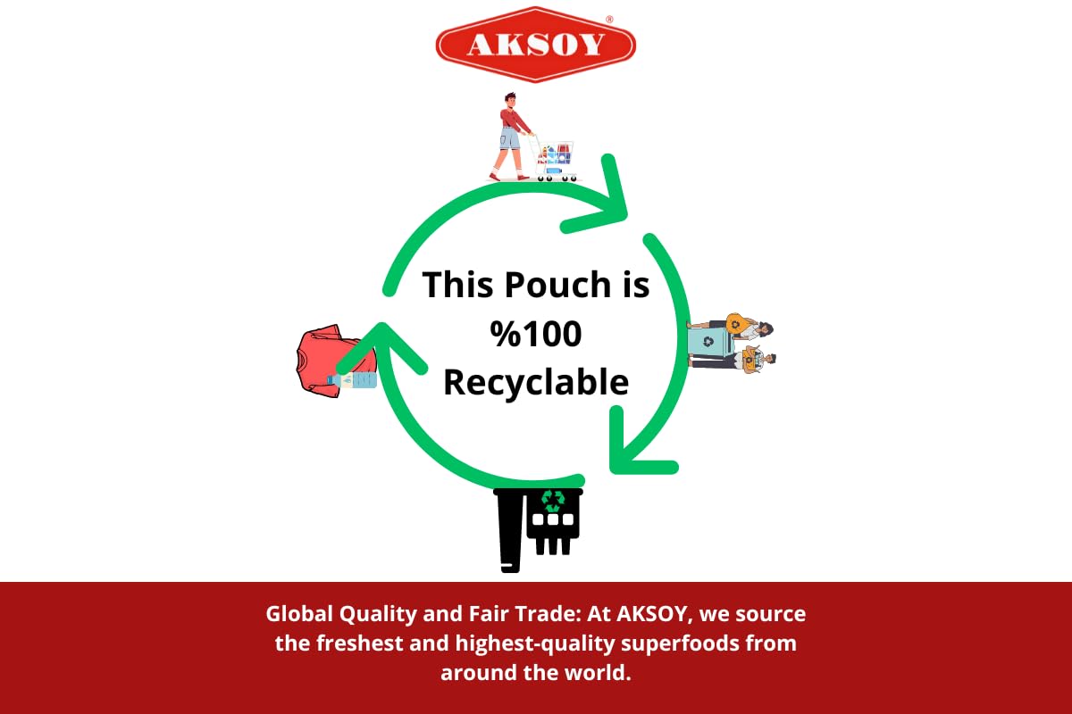 Aksoy Pure Erythritol 100% Natural 1kg (2.2 lb) Zero Calorie Sweetener 3