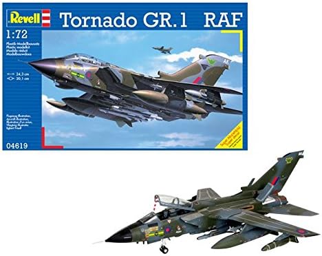 Revell 1:72 Scale Tornado GR.1 RAF Model Kit - Plastic Aircraft Building Set