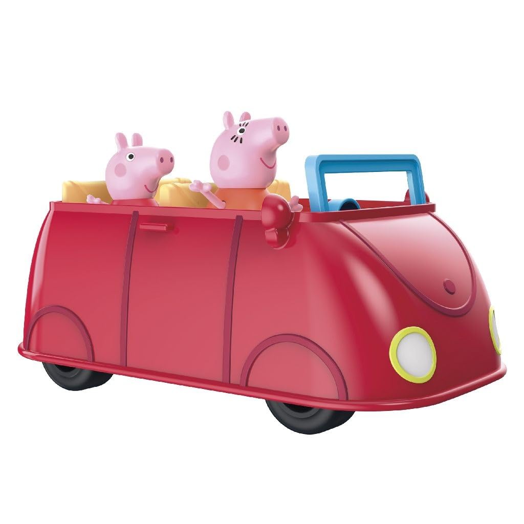 Peppa Pig Peppa’s Family Red Car Toy - Interactive Vehicle with Sounds & Rolling Wheels for Ages 3+ 3