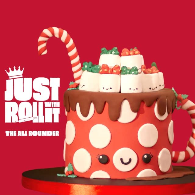 Renshaw Just Roll With It Fondant Icing - Poppy Red, 250 g