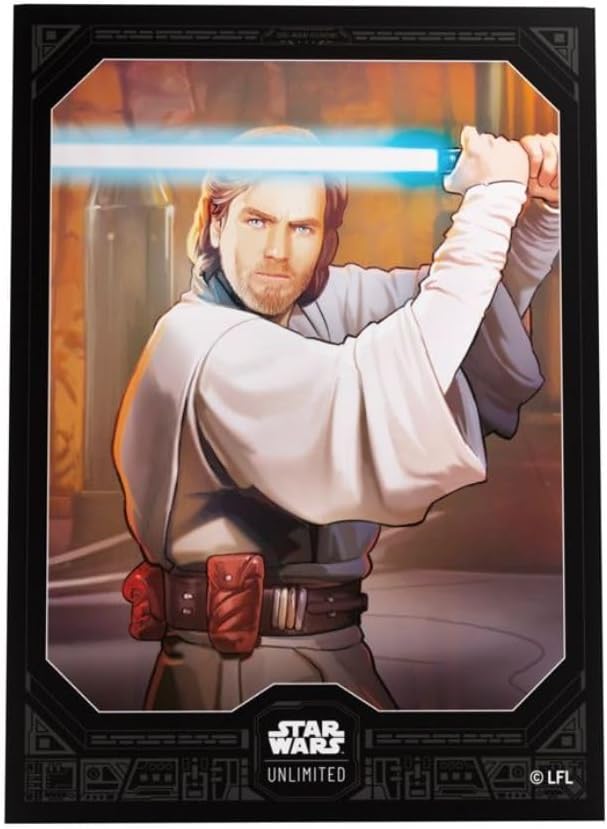 Gamegenic Star Wars Unlimited Obi-Wan Kenobi Art Sleeves for TCG Cards
