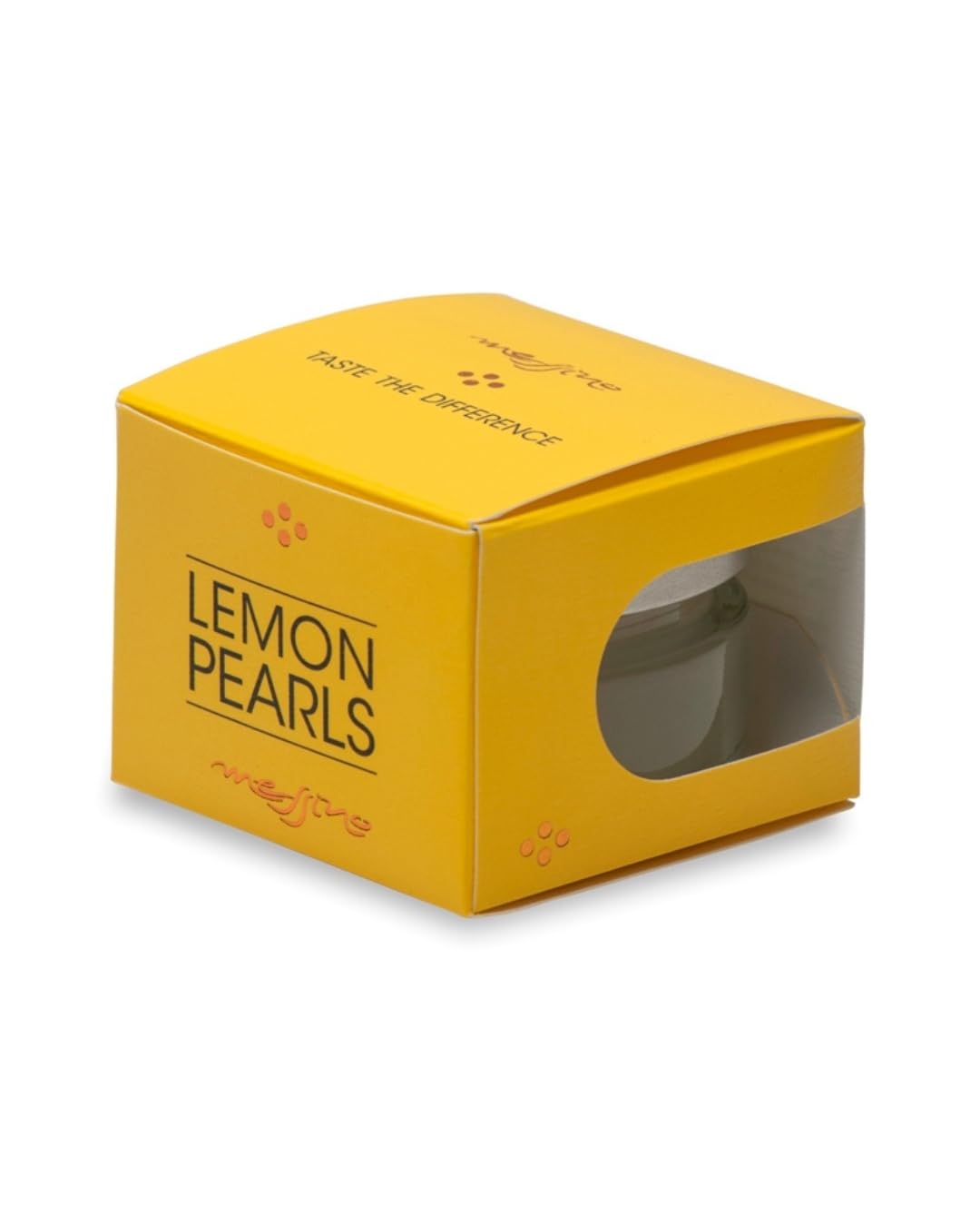 messino Lemon Pearls - Concentrated Lemon Spheres for Salads | 50ml Natural Vegan Gourmet