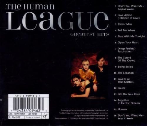 The Human League - The Greatest Hits Audio CD