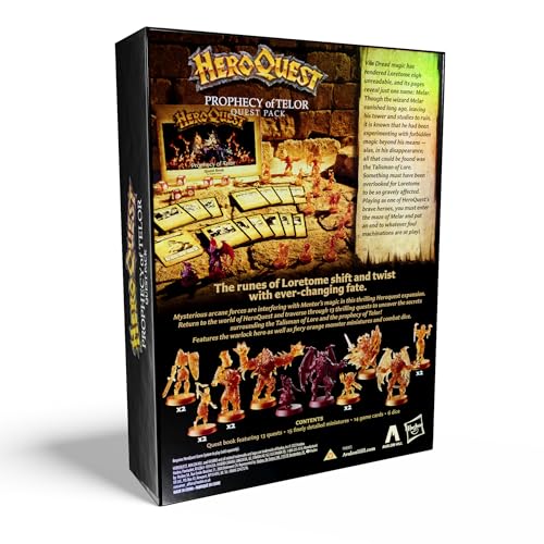 Avalon Hill HeroQuest Prophecy of Telor Quest Pack Expansion 16