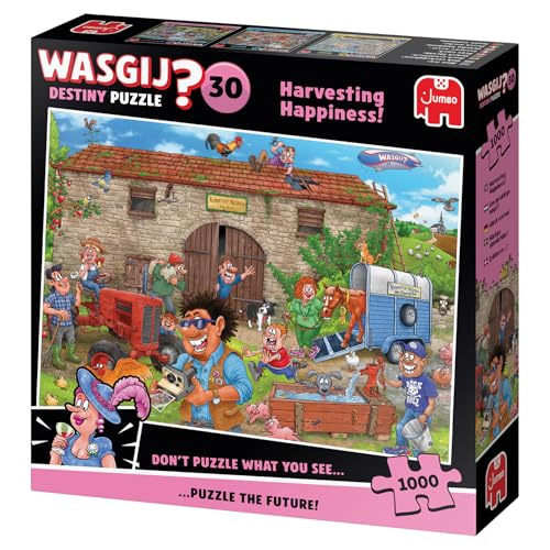 Wasgij Destiny 30: Harvesting Happiness - 1000 Piece Puzzle for Adults 3
