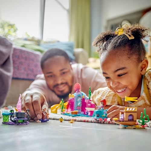 LEGO ǀ Disney Princess Ariel’s Crystal Cavern Buildable Playset for Kids 4+ 10