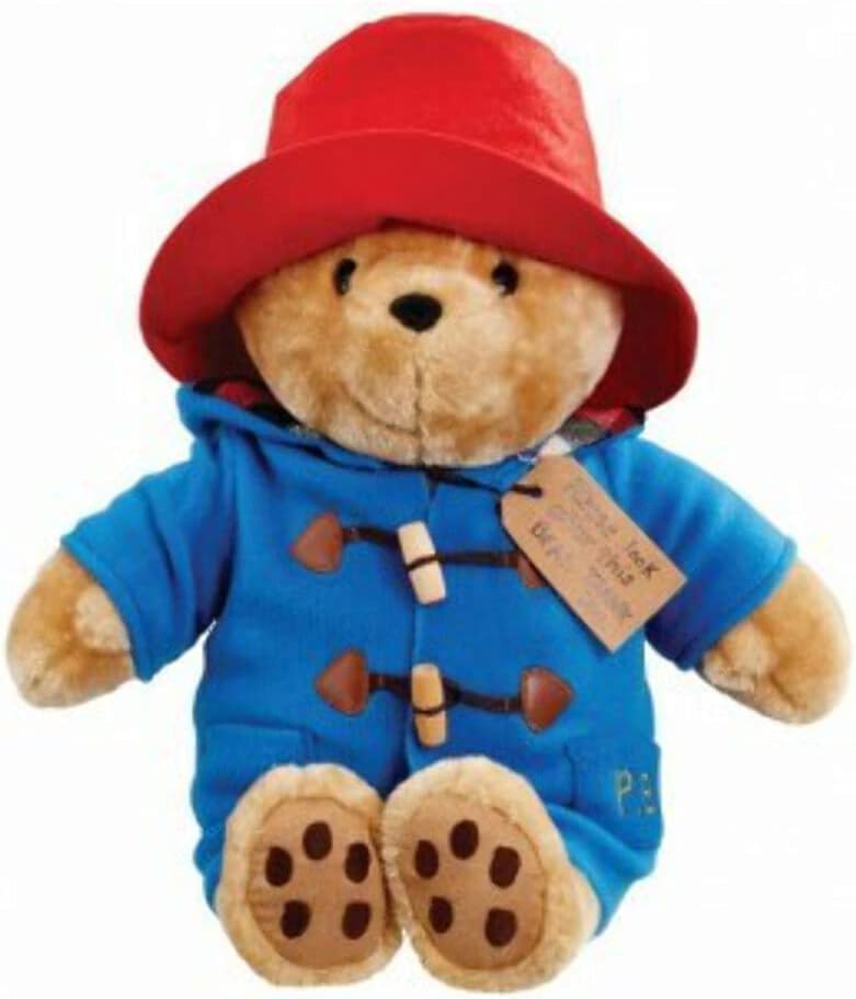 Paddington Classic Cuddly Plush - 30cm Soft Toy for All Ages