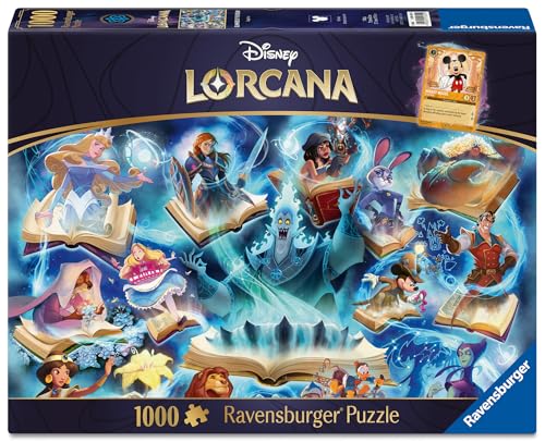 Ravensburger Disney Lorcana Glimmers of the Realm: Sapphire 1000-Piece Puzzle 7