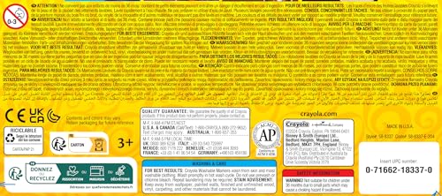 Crayola 7 Mini Markers - Washable, Chunky Design for Little Hands 6