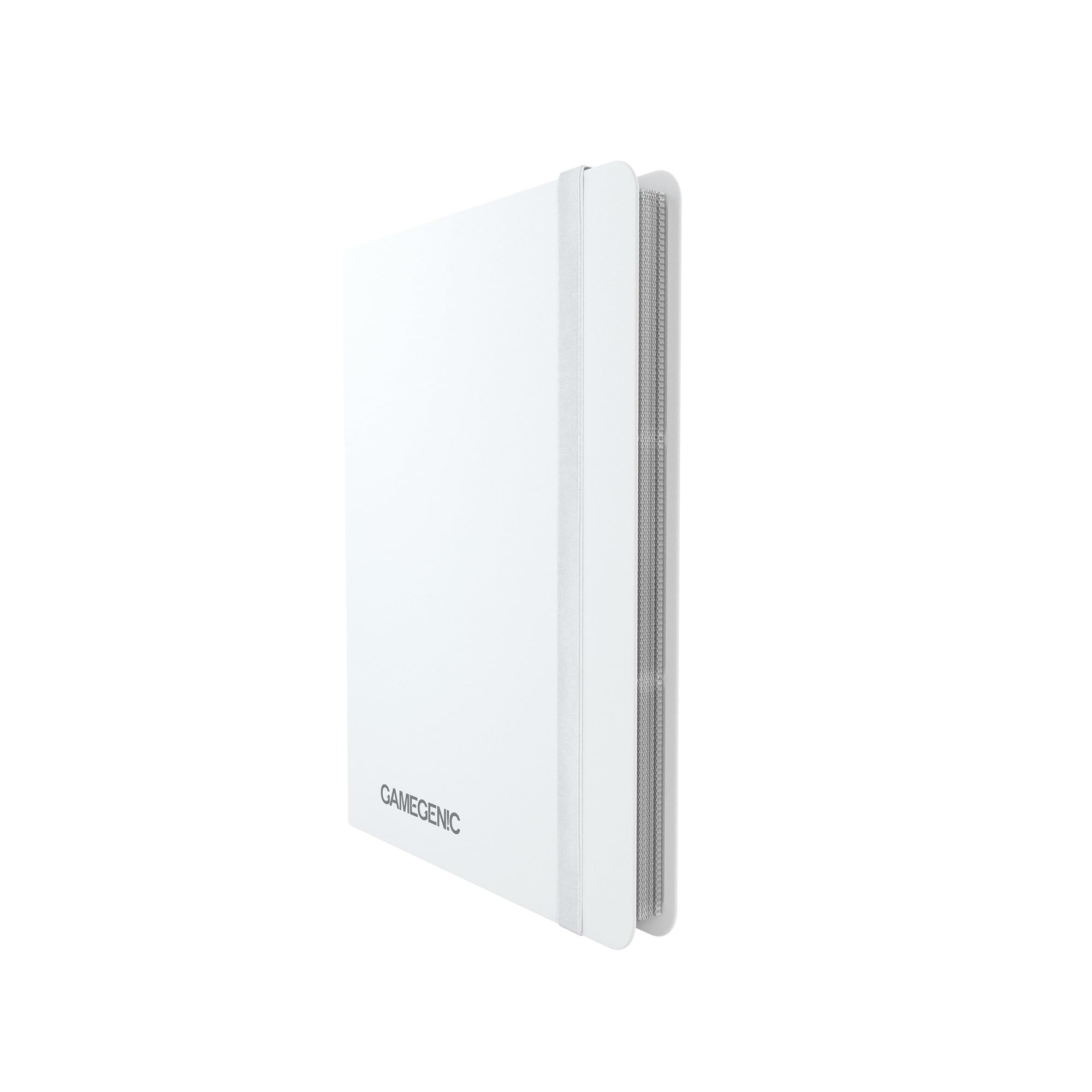 Gamegenic Casual Album - 18-Pocket White Trading Card Album | Holds 360 Sleeved Cards