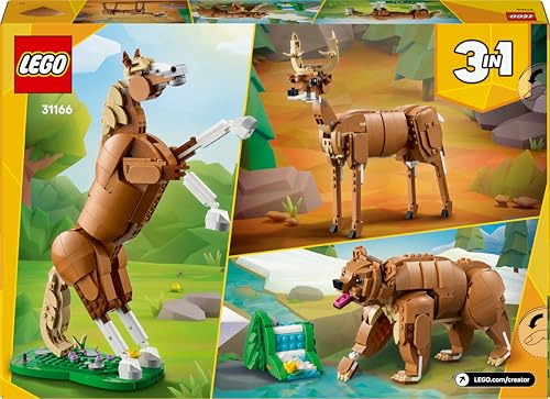 LEGO Creator 3in1 Beautiful Horse Toy - 3 Animal Building Sets for Ages 9+ 10