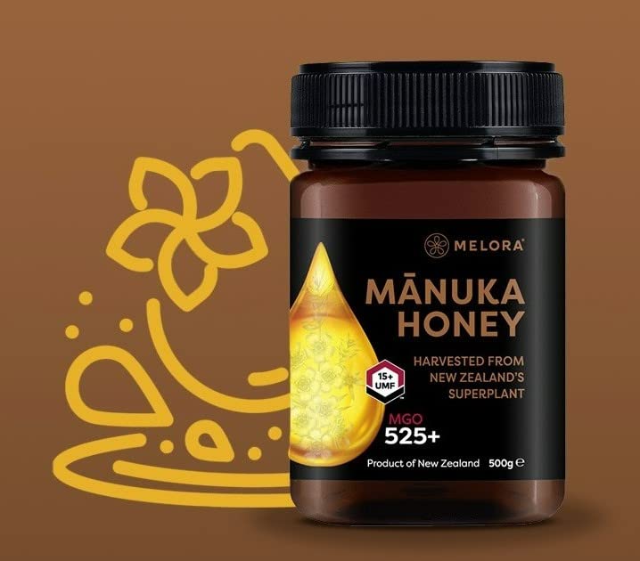 Melora 100 MGO Manuka Honey - 500g - UMF 5+ Certified Pure New Zealand Honey 3