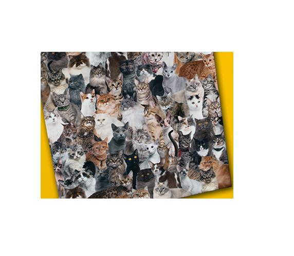 University Games Paul Lamond The World’s Most Difficult Jigsaws Cats Puzzle (529-Piece) 6