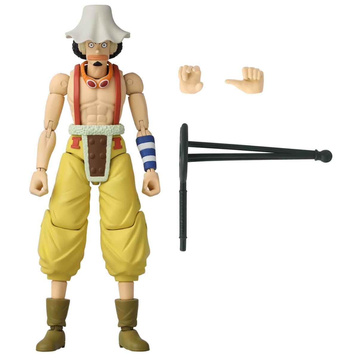 Usopp Action Figure - 17cm Articulated Pirate Toy with Slingshot & Accessories 10