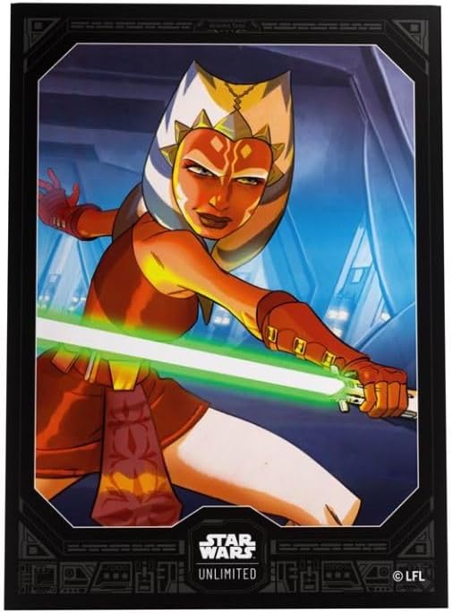 Gamegenic Star Wars Unlimited Ahsoka Tano Art Sleeves for TCG 3