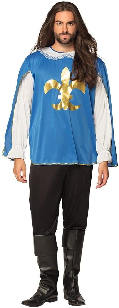 Boland Pirate Musketeer Synthetic Leather Boot Tops Black 3