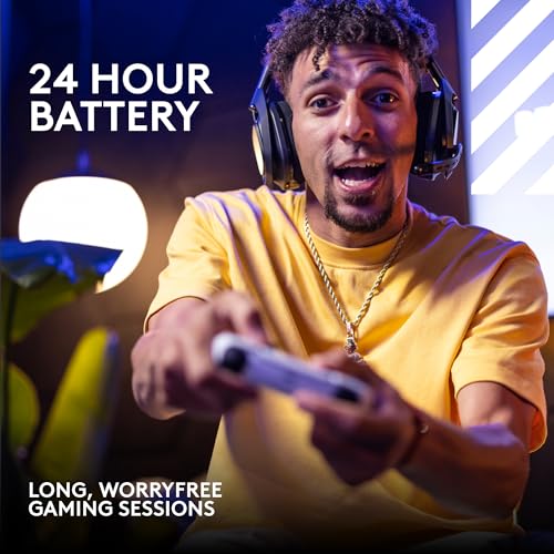 Logitech G Astro A50 X LIGHTSPEED Wireless Gaming Headset + Base Station 10