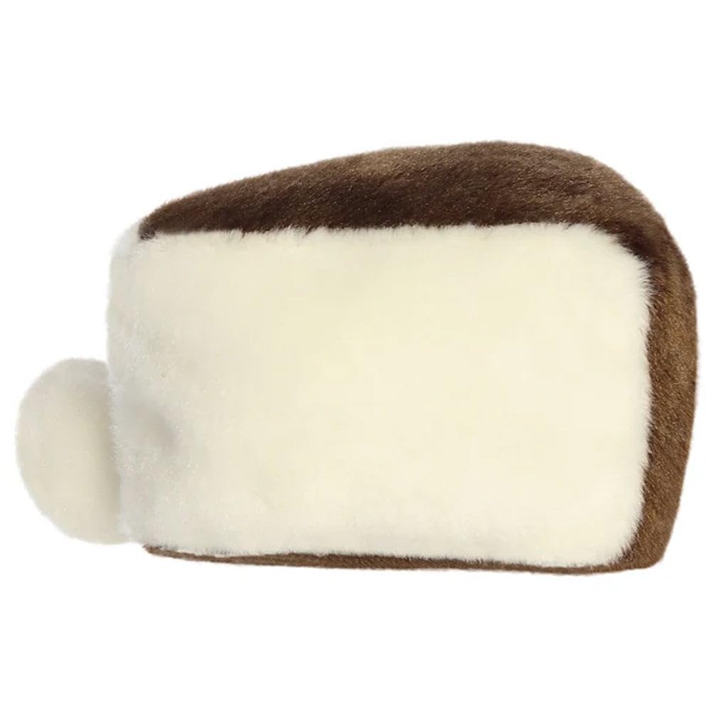 AURORA Palm Pals Sprinkles Cake Slice Soft Toy - 5 Inches, Bean Filled, Eco-Friendly