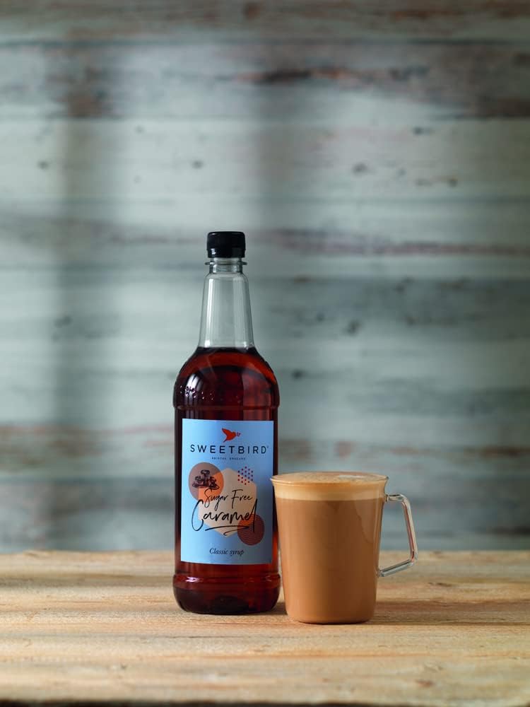 Sweetbird - Sugar Free Caramel Syrup 1 Litre 4