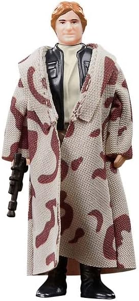 Hasbro Star Wars Retro Collection Han Solo (Endor) Action Figure - 3.75-Inch Scale, Ages 4+