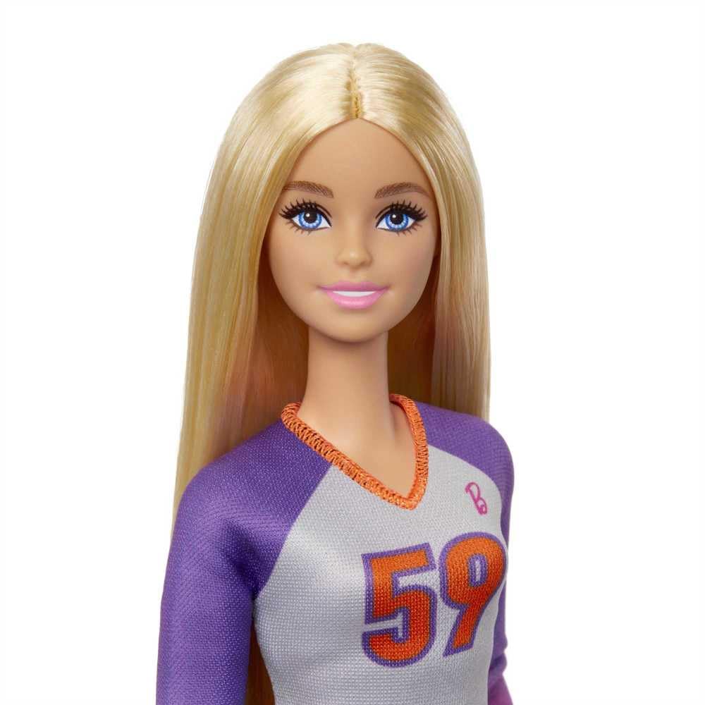 Barbie Made to Move Volleyball Player Doll with Uniform & Ball - HKT72 5