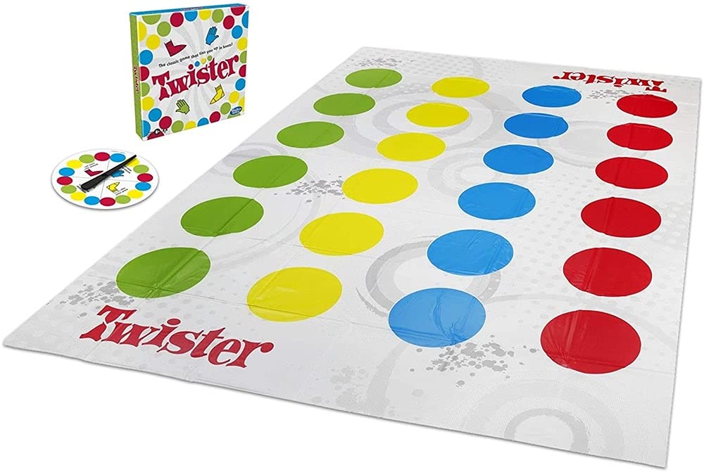 Hasbro Gaming Twister Game - Outdoor & Indoor Family Party Game for 2+ Players