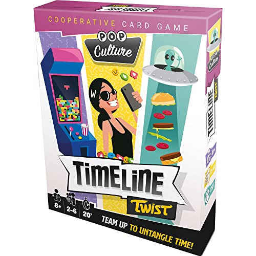 Zygomatic Timeline Twist: Pop Culture Card Game for 2-6 Players 9