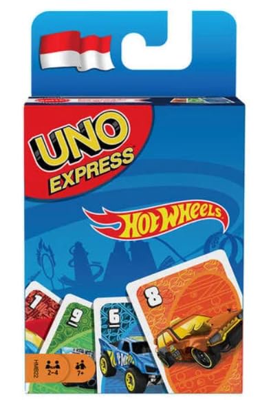 Hot Wheels UNO Express Card Game