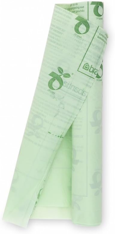 Brabantia - Food Waste Caddy Compostable Bin Liners 10 L (Code K, 10 Pack) 3