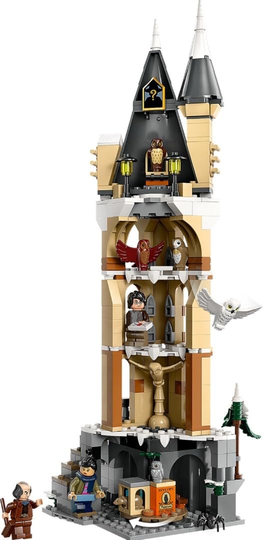 LEGO Harry Potter Hogwarts Castle Owlery 76430 - Building Set for Kids 8+ 4