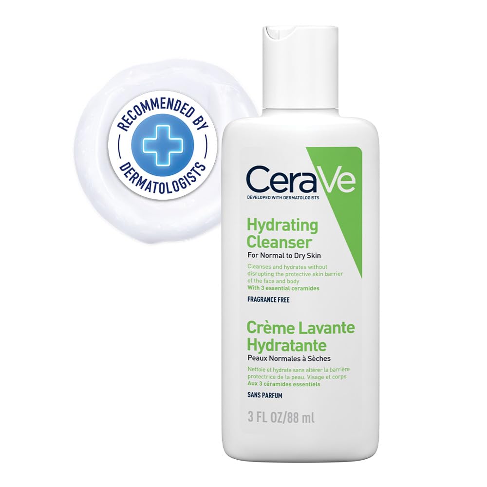CeraVe Hydrating Cleanser for Normal to Dry Skin (88ml)