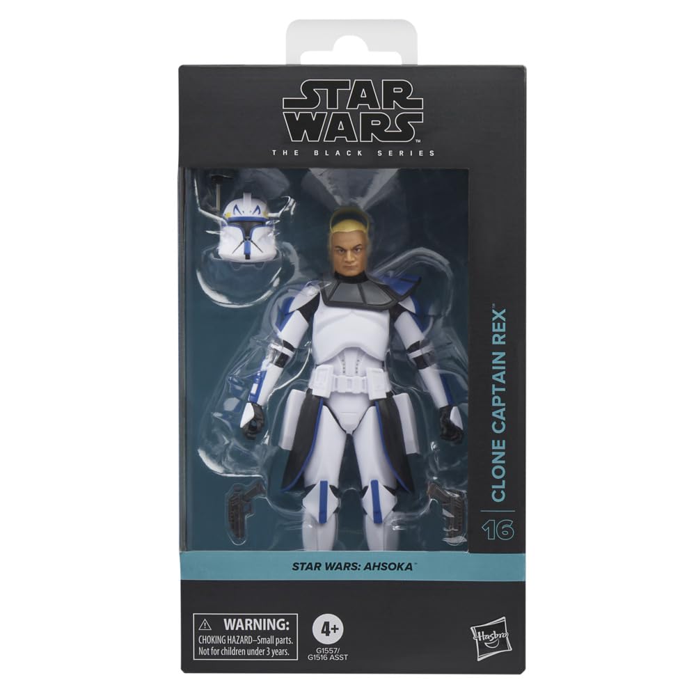 Star Wars The Black Series Clone Captain Rex 15 cm Action Figure - Ahsoka Series Collectible 11