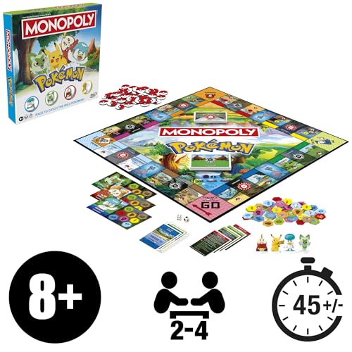 Monopoly Pokémon Edition Board Game - English Version 8
