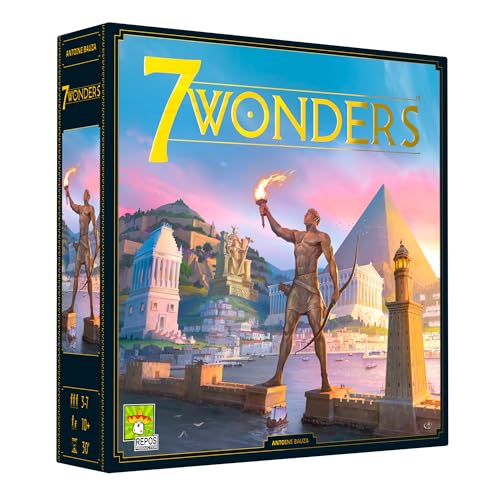 Repos Production 7 Wonders 2nd Edition Board Game
