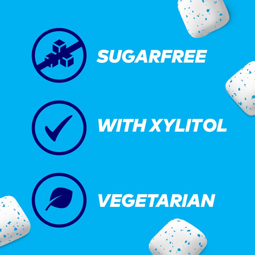 Extra - Refreshers Sugar Free Chewing Gum, Strawberry Lemon Flavour, 16 Packs (112 Pieces)