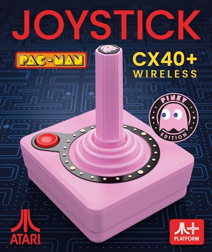 Pac-Man - Atari CX40+ Wireless Joystick Pink 3