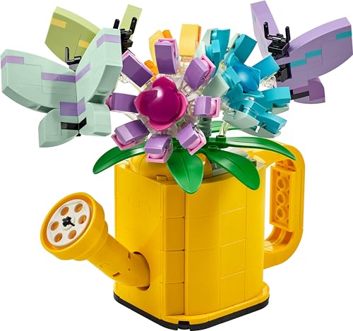 LEGO Creator 3in1 Flowers in Watering Can - Building Set for Kids 8+ 11