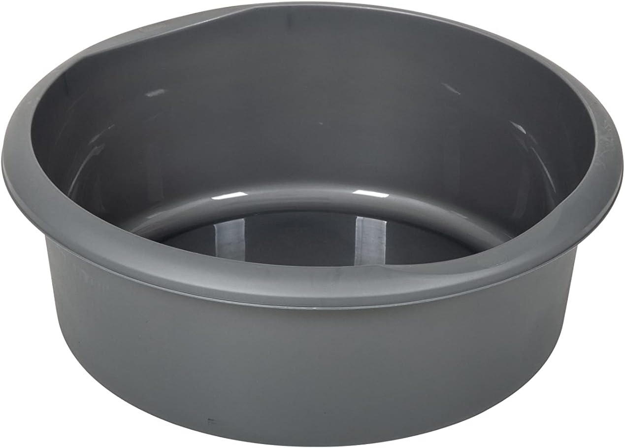 Addis - 7.7 Litre Round Bowl Metallic Silver