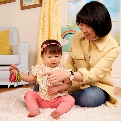 B. toys LucKeys BX1941Z - Electronic Toy Keys with Flashlight & Car Sounds for Toddlers 10 Months+ 6