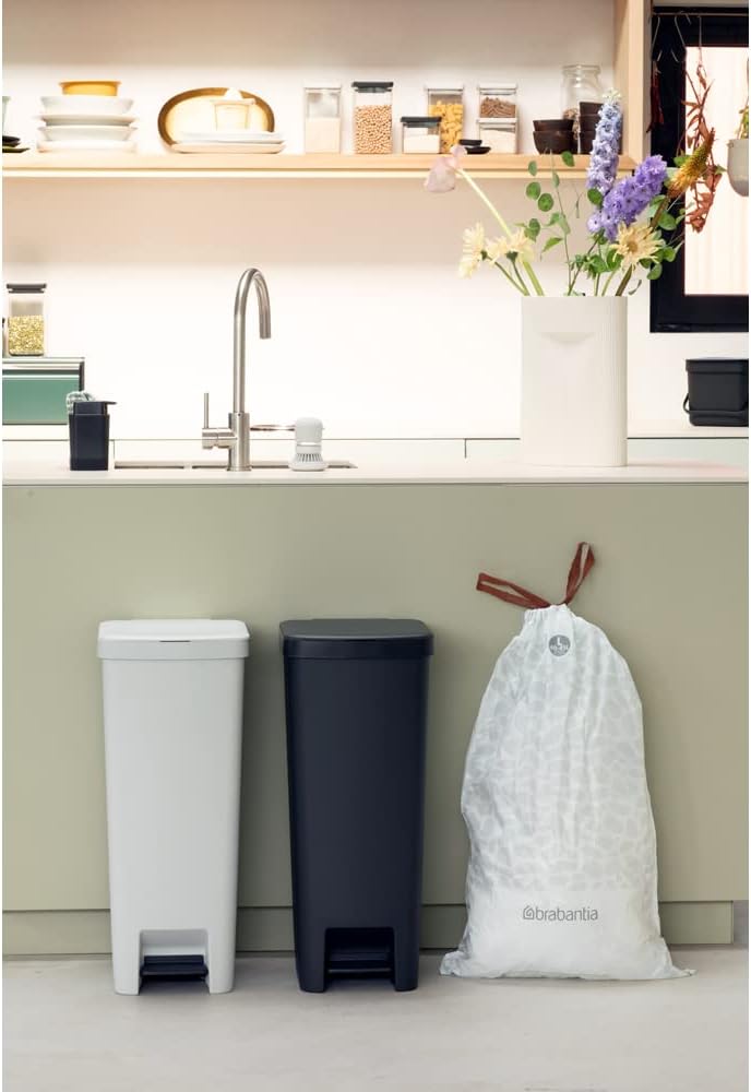 Brabantia - PerfectFit Bin Liners (Size L/40-45 Litre) Thick Plastic Trash Bags 5