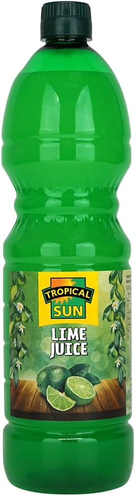 Tropical Sun - 100% Pure Lime Juice, 1L (Pack of 1)