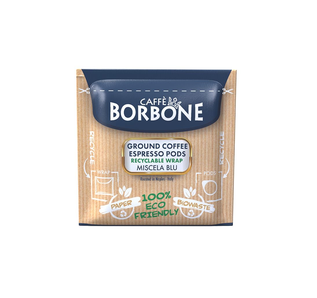 Caffè Borbone Blue Coffee Blend - 50 Compostable ESE® Compatible Pods (dm 44) 5