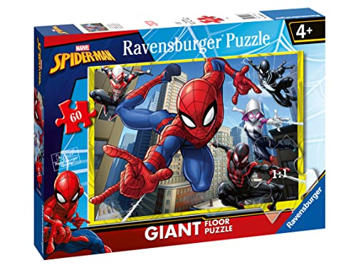 Ravensburger Marvel Spider-Man 60-Piece Giant Floor Jigsaw Puzzle for Kids