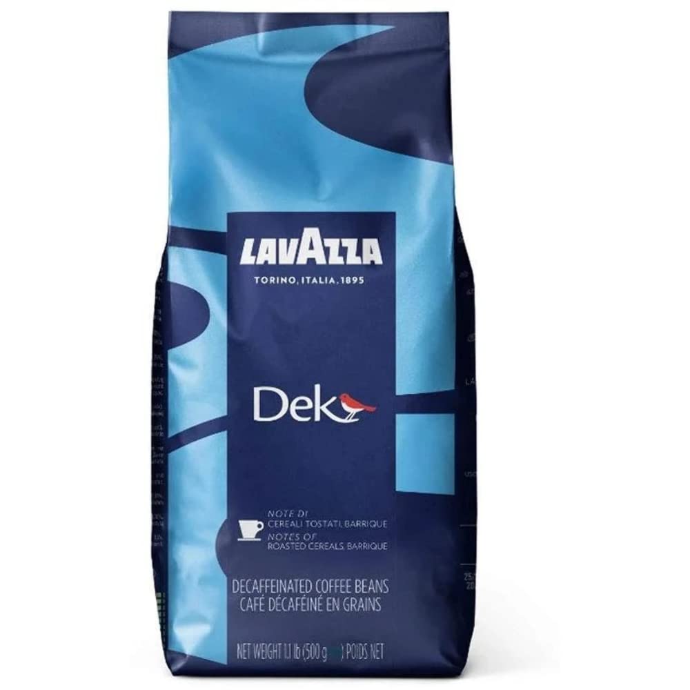 Lavazza DEK Decaffeinated Coffee Beans - 500g Pack 2