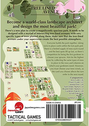 Japanime Games Tree Lined Avenue Board Game 3