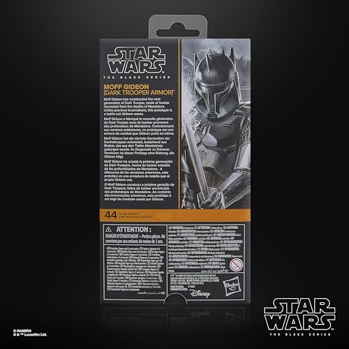 Star Wars The Black Series Moff Gideon (Dark Trooper Armor) 6-Inch Action Figure | Ages 4+ 11