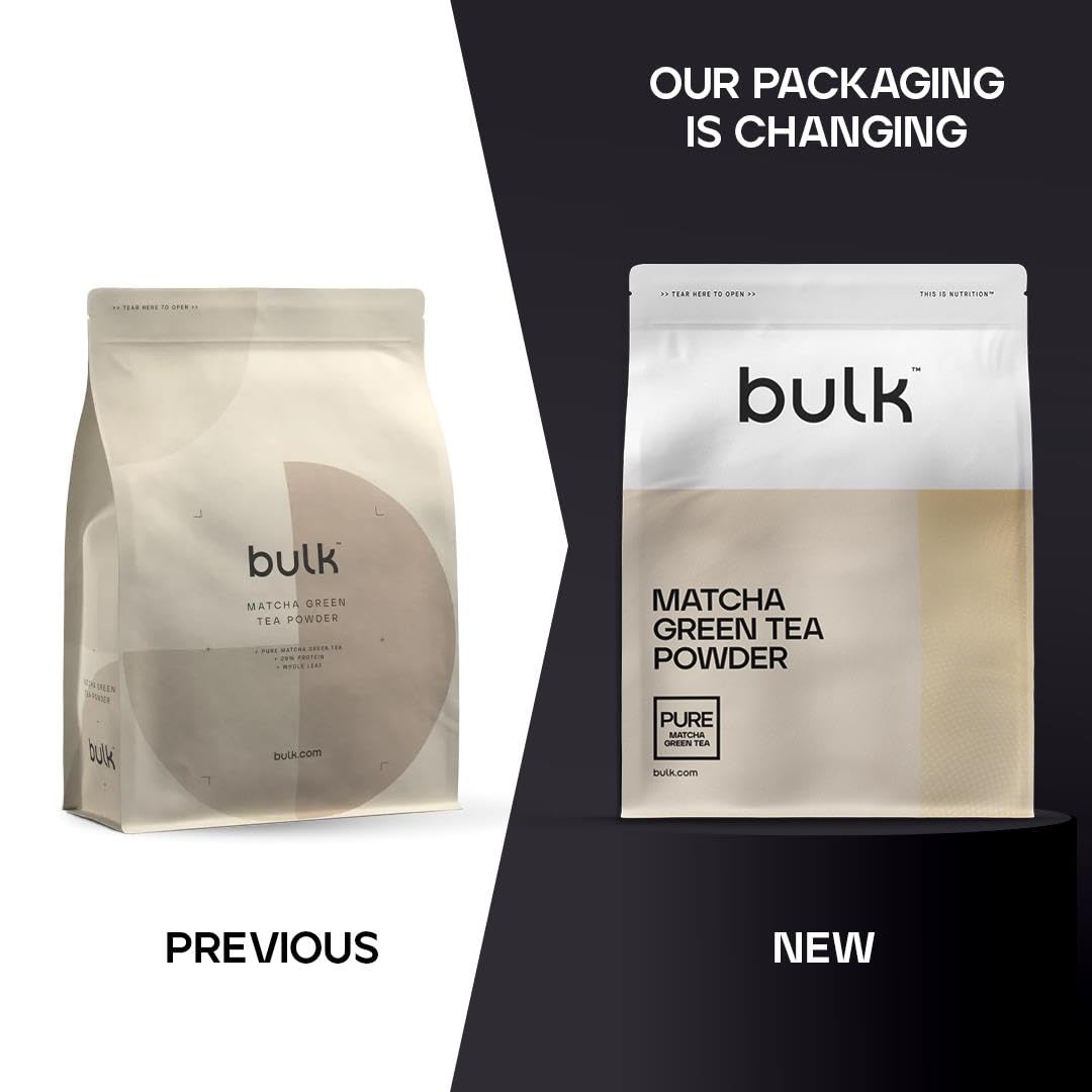 Bulk Matcha Green Tea Powder - 500g Unflavoured Shade-Grown for Smoothies, Baking & Drinks